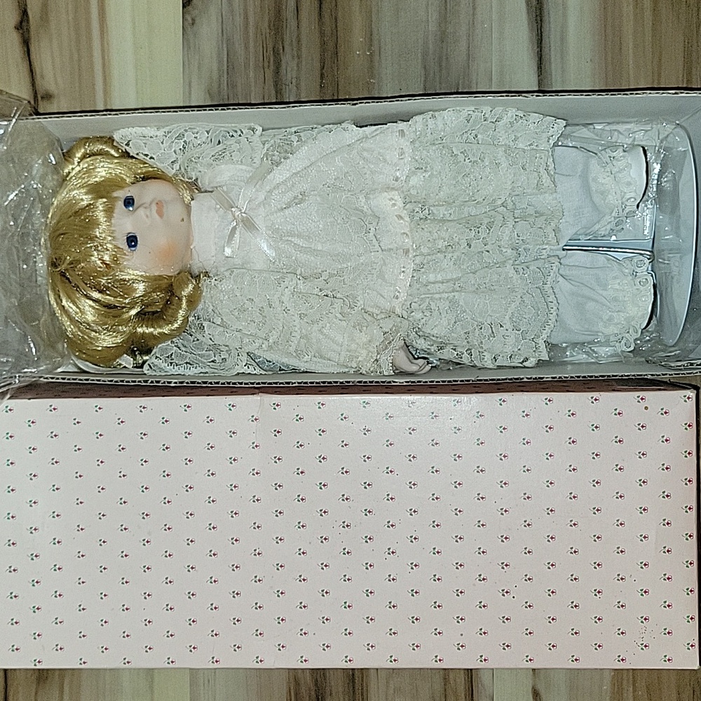 NWT 1987 Vintage Collectable Jack Be Nimble Jill Porcelain Doll